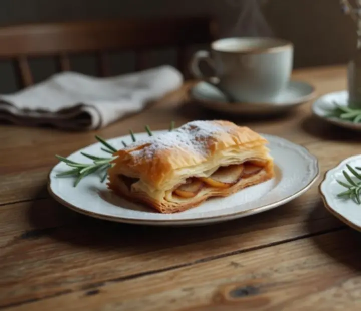 Výběr domácích bistro dezertů s ovocem a čokoládou